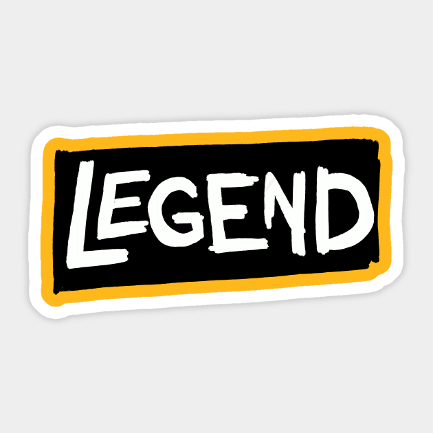 Legend Sticker by JukreeBoo